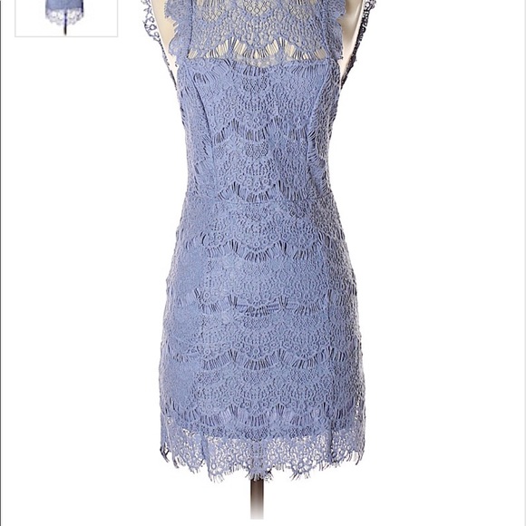 Free People Periwinkle Lace Dress - Picture 2 of 3